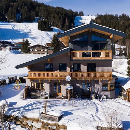 Ski In - Ski Out Panoramaferienhaus Breitmoos Neben Mittelstation Mittersill Ngoại thất bức ảnh