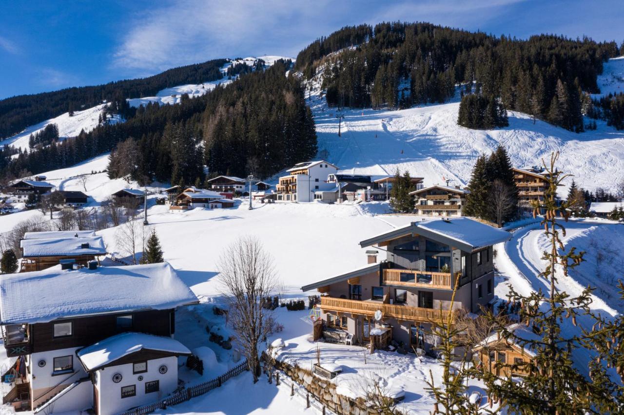 Ski In - Ski Out Panoramaferienhaus Breitmoos Neben Mittelstation Mittersill Ngoại thất bức ảnh